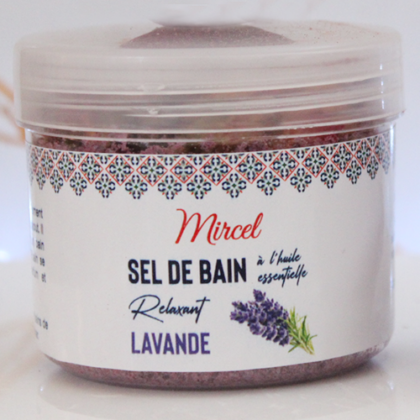 sel de bain lavande mircel