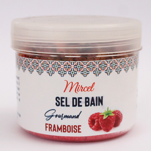 Sel de bain Framboise mircel