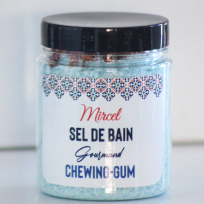 sel de bain chewing-gum mircel